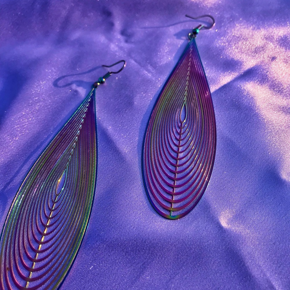HOLOGRAPHIC EARRINGS